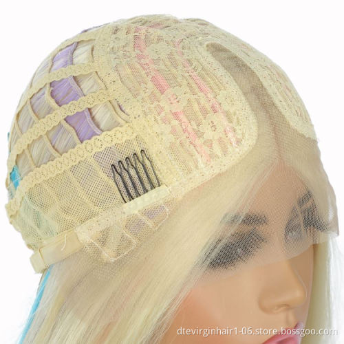 heat resistant twist  Luxury Vigorous color  high synthetic LACE frontal cheap dropshipping best hair synthetic wigs